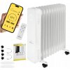 Elektrický olejový radiátor Mission Air OSLO white 2500 W biely WIFI TIMER