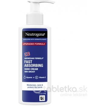 Neutrogena Norwegian Formula Fast absorbing ošetrujúci krém na ruky 150 ml