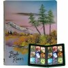 UltraPro Album na karty UltraPro 9-Pct Zippered Pro-Binder - Bob Ross Mighty Mountain Lake