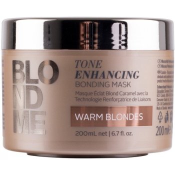 Schwarzkopf Blondme (Tone Enhancing Bonding Mask Warm Blonde s) 200 ml