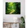 ZUTY Obrazy na stenu - Lesná cesta Rámovanie: vypnuté plátno na rám, Rozmer: 40x50 cm