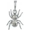 Strieborný prívesok pavúk