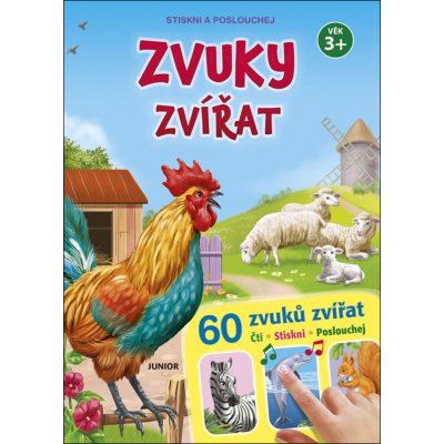 Zvuky zvířat + 60 zvuků zvířat - Stiskni a poslouchej