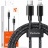 Kábel McDodo USB typ C - Apple Lightning 1,2 m, čierny
