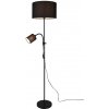 TRIO R40192002 OWEN stojacia lampa 1xE27, 1xE14 čierna