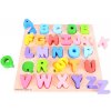 Bigjigs Toys vzdelávacie hračka abeceda malé písmená