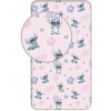 Jerry Fabrics prestieradlo Lilo and Stitch Pink 90x200