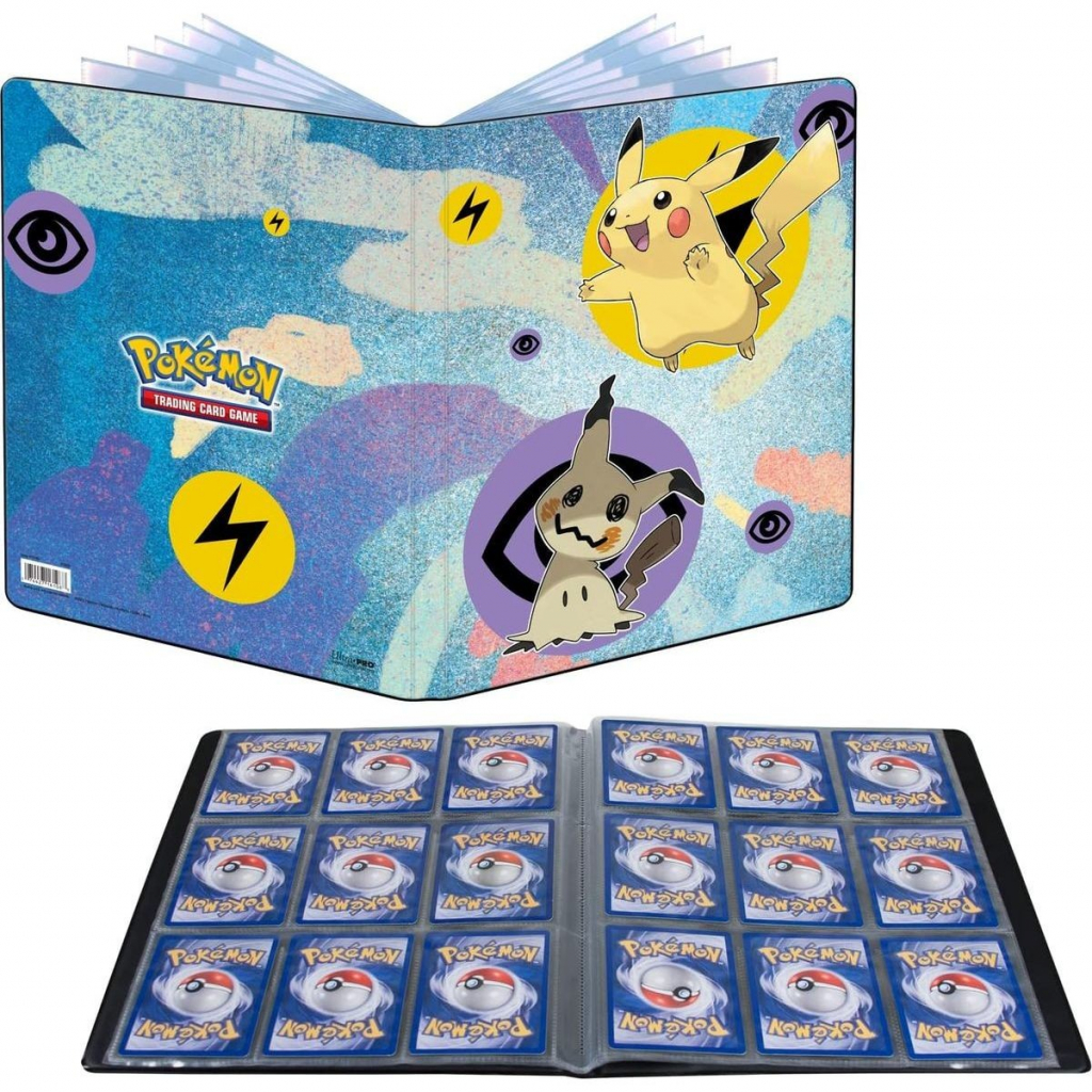 Ultra Pro Pokémon TCG Pikachu & Mimikyu A4 album na 180 karet