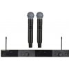 SUH Shure SLXD24DE/B58-G59 - duálny digitálny bezdrôtový systém s dvoma vysielačmi/ručnými mikrofónmi (470 - 514 MHz)