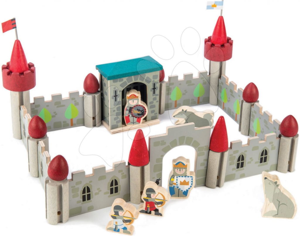 Tender Leaf Toys TL8323 drevený Vlkodlak hrad Wolf Castle