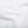 Bavlnené vaflové piké - Biela