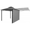 Pergola so sťahovacou strechou 2,5x2,5 m
