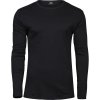 TeeJays Tričko Interlock TJ 530, dlouhý rukáv, pánské COT18053000201-black S Černá