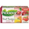 Čaj, ovocný, 20x2 g, Fruit Fusion, PICKWICK, višňa, jahody so smotanou, citrus - bazový