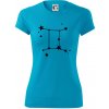 Súhvezdie - Gemini - Blíženci - Dámske Fantasy športové (dresovina) - 2XL ( Svetlý tyrkys )