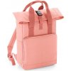 BAGBASE BG 118 / Rolovací batoh s dvojitým držadlom - blush pink 14 litrov