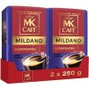 Mletá káva bez kofeínu MK Cafe Mildano 2x250g