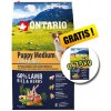 Ontario Puppy Medium Lamb & Rice 6,5 kg + 0,75 kg