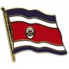 Odznak (pins) 20mm vlajka Kostarika - farebný
