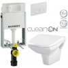 GEBERIT KOMBIFIXBasic vr. bieleho tlačidla DELTA 50 + WC CERSANIT CLEANON CARINA + SEDADLO 110.100.00.1 50BI CA2