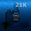 OPEL - 21K - OLYMPIC BLUE metal. barva retušovací tužka