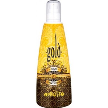 Oranjito Max. Effect Gold Turbo opaľovacie mlieko do solária pre urýchlenie opálenia 250 ml