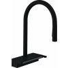 Hansgrohe Aquno Select M81 kuchynská batéria stojánková čierna 73831670