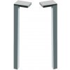 Laufen Pro S Sada nožičiek na nábytok 24,5 cm, 2 ks, chróm H4831000960041
