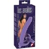 You2Toys Los Analos Double Delight Silicone Strap-On Purple