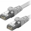AlzaPower Patch CAT6 FTP Flat 1 m sivý APW-CBP6FF0010Y
