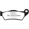 BRZDOVÉ PLATNIČKY EBC BRAKES model FA181R