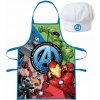 KupMa Detská zástera s kuchárskou čiapkou Avengers II