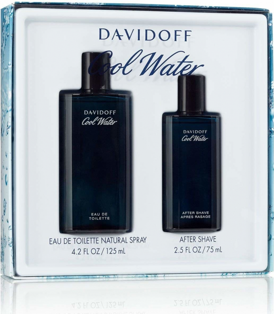 Davidoff Cool Water Man EDT 125 ml + voda po holení 75 ml darčeková sada