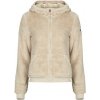 Only Play Flísové mikiny ONPFLUFFY HOOD FZ Béžová