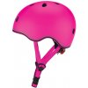 Globber detská helma Go Up Lights XXS/XS (45 – 51 cm) Deep Pink