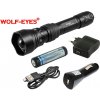 Nabíjateľný prísvit k nočnému videniu Wolf-Eyes Ranger IR850, USB v.2017Praktik Set