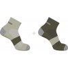Salomon ponožky EVASION ANKLE 2 PACK OLIVE NIGHT/ALFALFA