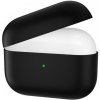 AppleKing silikónový obal pre AirPods 3 - čierny - možnosť vrátiť tovar ZADARMO do 30tich dní