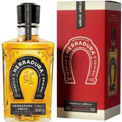 Herradura Tequila Añejo 40% 0,7 l (kartón)