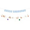PartyDeco Banner Happy Birthday - Psíkovia 210 cm