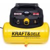 Kraft&Dele Bezolejový kompresor 6L 8bar 230V KD1415