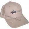 Alpha Industries ALPHA Cap šiltovka jet stream white Farba: béžová, Veľkosť: Unisex