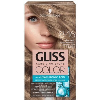Schwarzkopf Gliss Color 8-16 Prirodzený Popolavý Blond