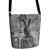 Filcová taška cez rameno Mr.Rabbit šedá