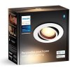 Philips HUE 8720169319875 Zápustné svietidlo Philips Hue White MILLISKIN GU10, 4,2W, 2200K-6500K, 400lm, IP20, biela