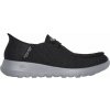 Pánska voľnočasová obuv Skechers, GO WALK MAX čierna,sivá 42