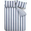 Bielo-modré obliečky na dvojlôžko 200x200 cm Cove Stripe – Catherine Lansfield