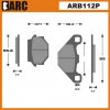 Brzdové doštičky ARC Kawasaki GPZ500 KLR600 ZR550 Predné