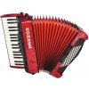 HOHNER Bravo III 72 Red SilentKey