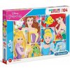 Clementoni Puzzle Supercolor Princezné / 104 dielikov